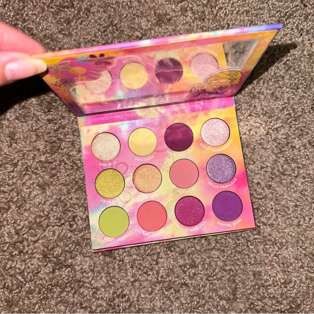 Colourpop Lizzie McGuire what dreams are made of edited palette